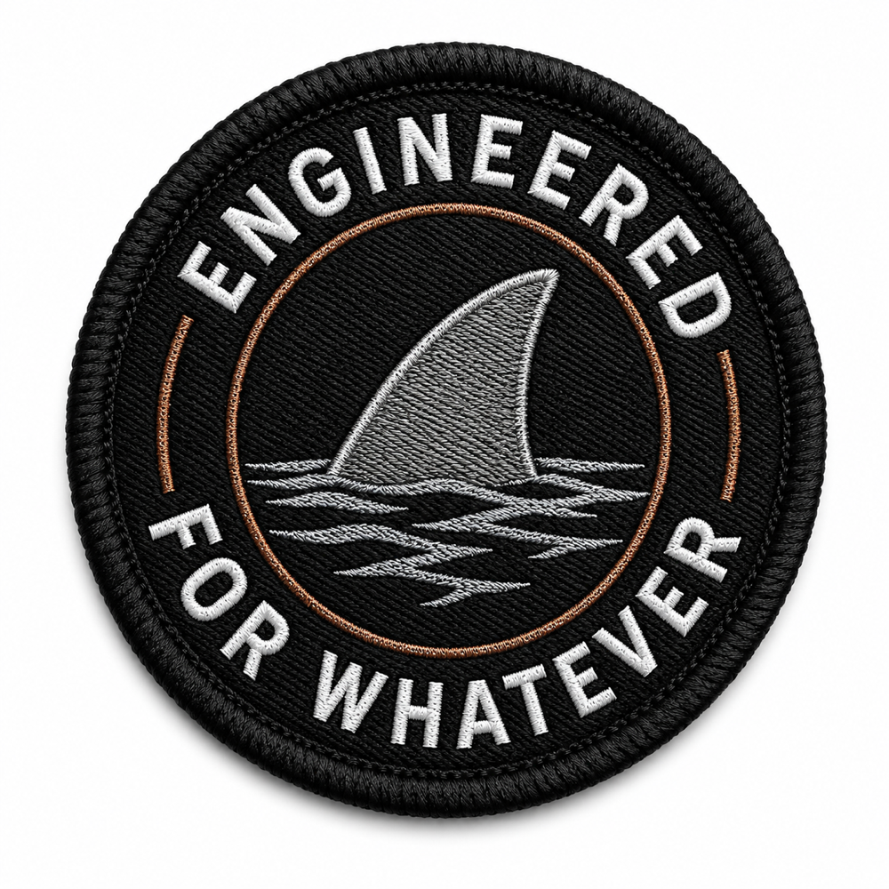 Parche · Engineered for Whatever