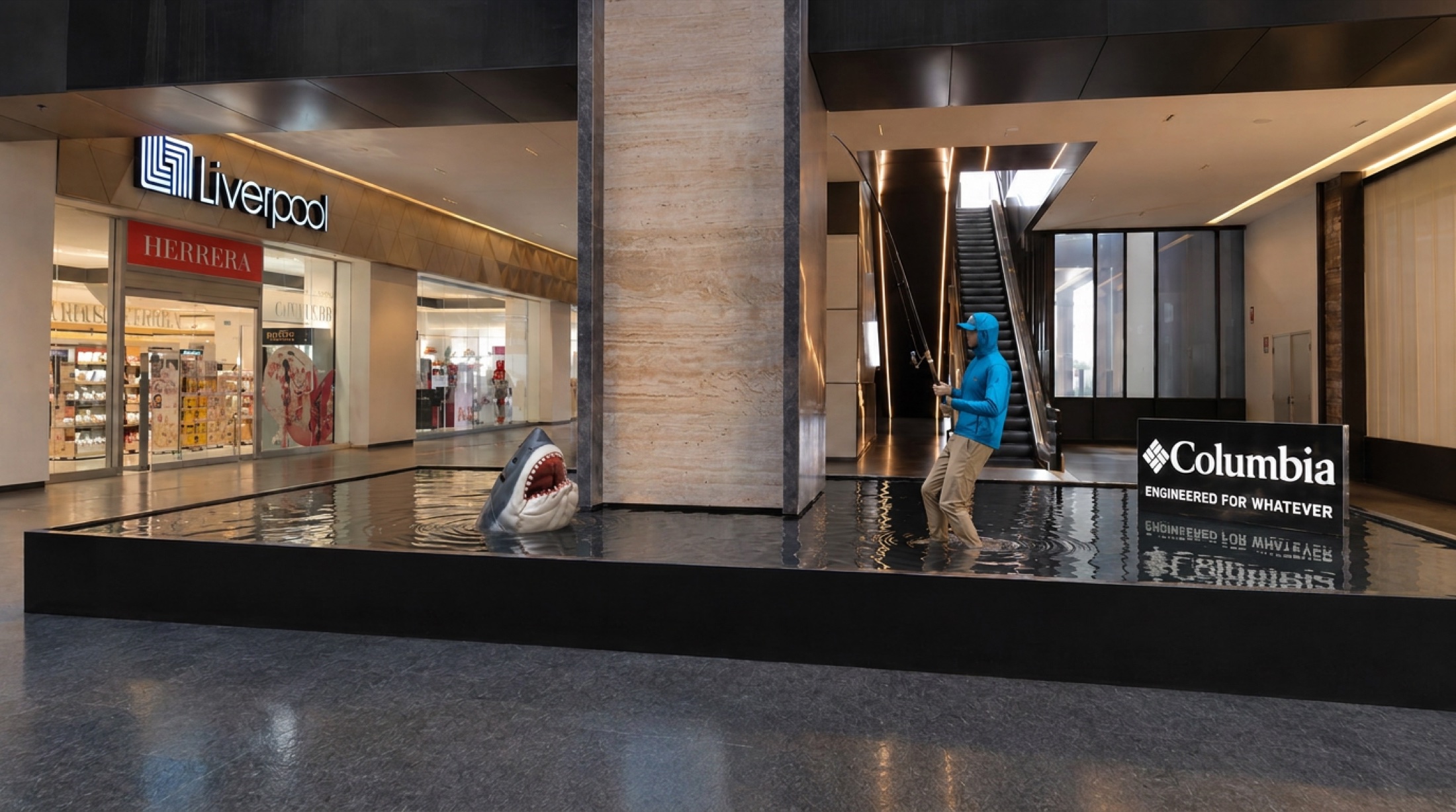 Render del montaje · vista frontal