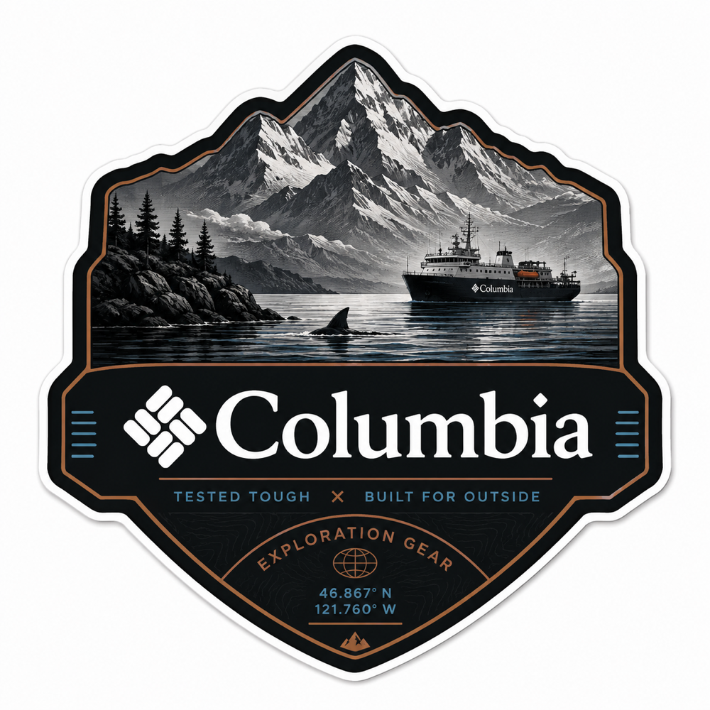 Sticker · Columbia Exploration Gear