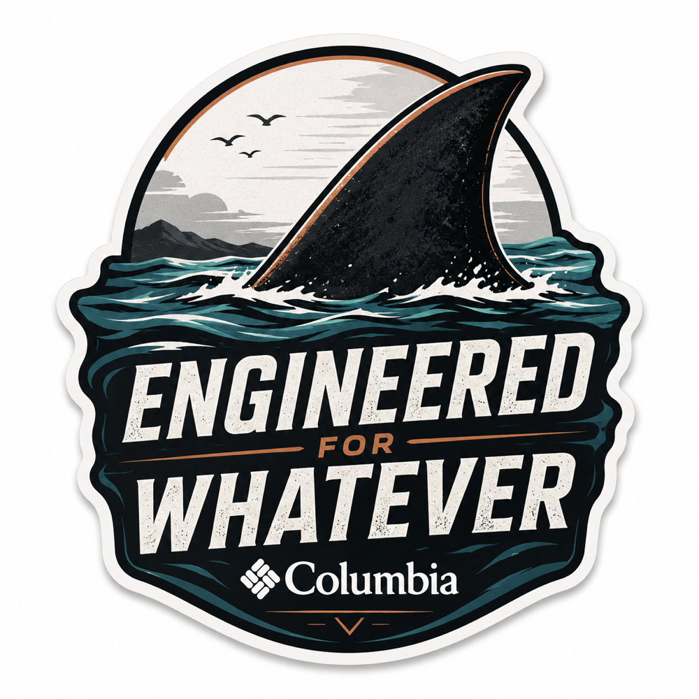 Sticker · Engineered for Whatever